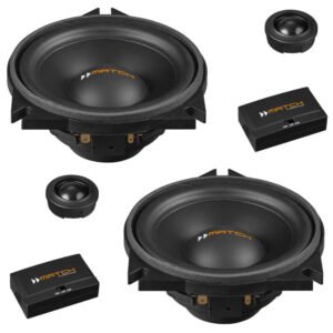 Match UP C42BMW-FRT.3 - 4" Component Speaker For BMW 1, 2, 3, 4, 5, X Series