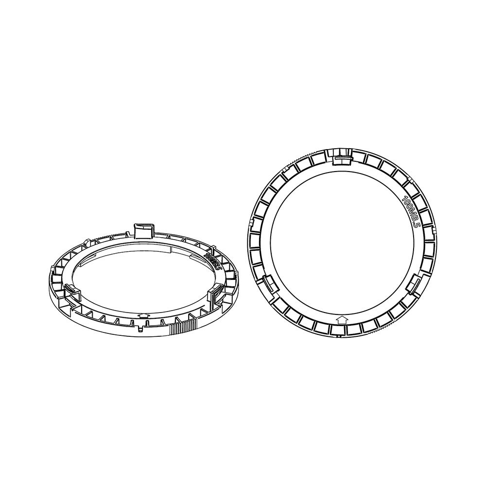 HELIX CFMK100 MB.5 - 4" FlexMount100 Adaptor Ring For Mercedes - Image 2