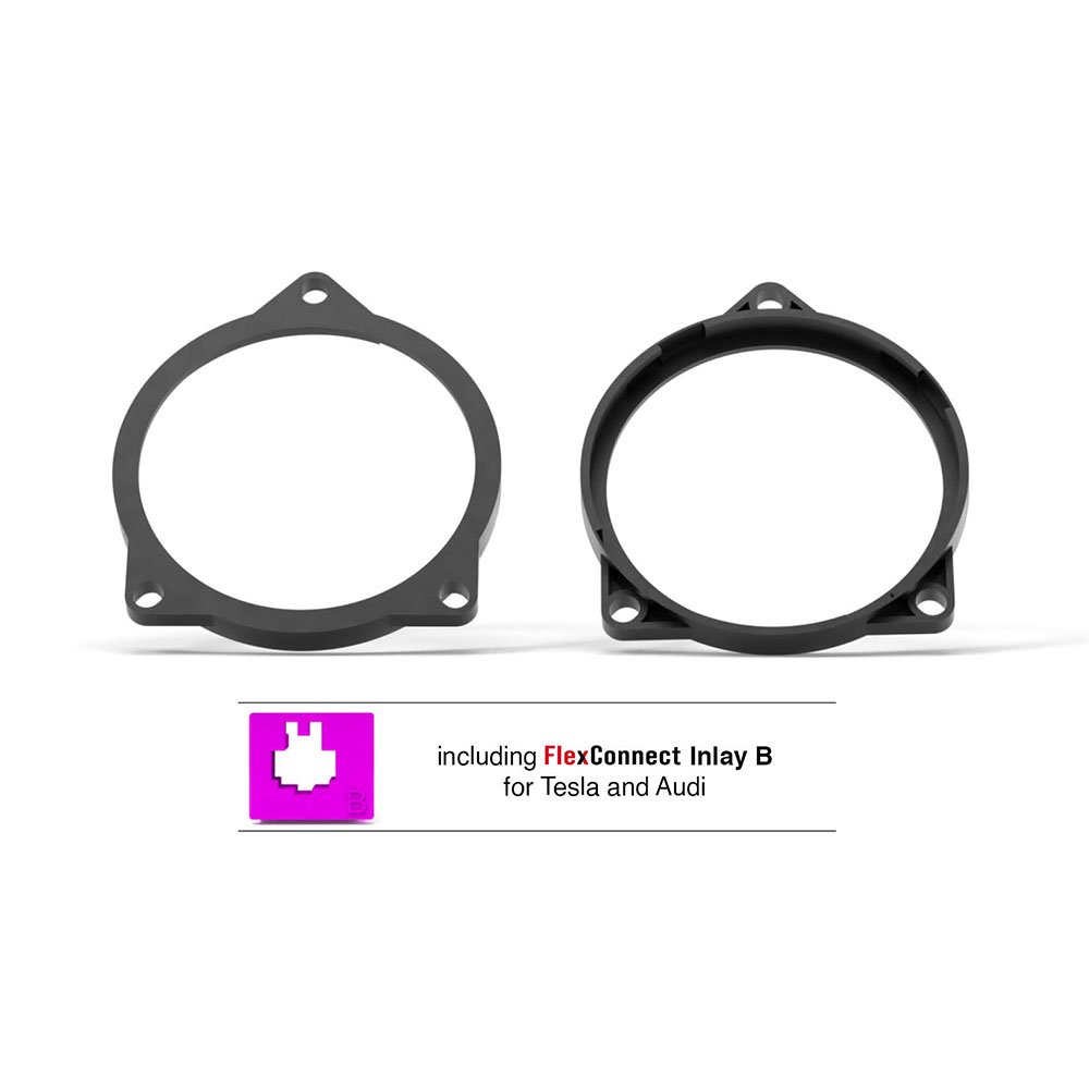 HELIX CFMK100 TES.1 - 4" Flex Mount 100 Adaptor Ring For Tesla