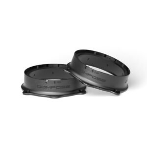 HELIX CFMK165 AUD.1 - 6.5" Flex Mount 165 Adaptor Rings For Audi, Seat, Saab