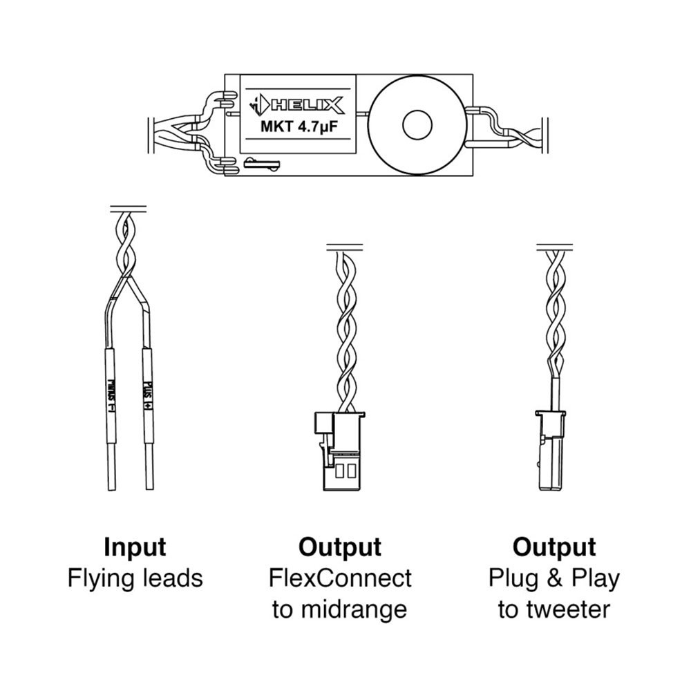 HELIX Ci3 FX-MINI.2 - 2 Way Inline Crossover With 12 dB Slope - Image 2