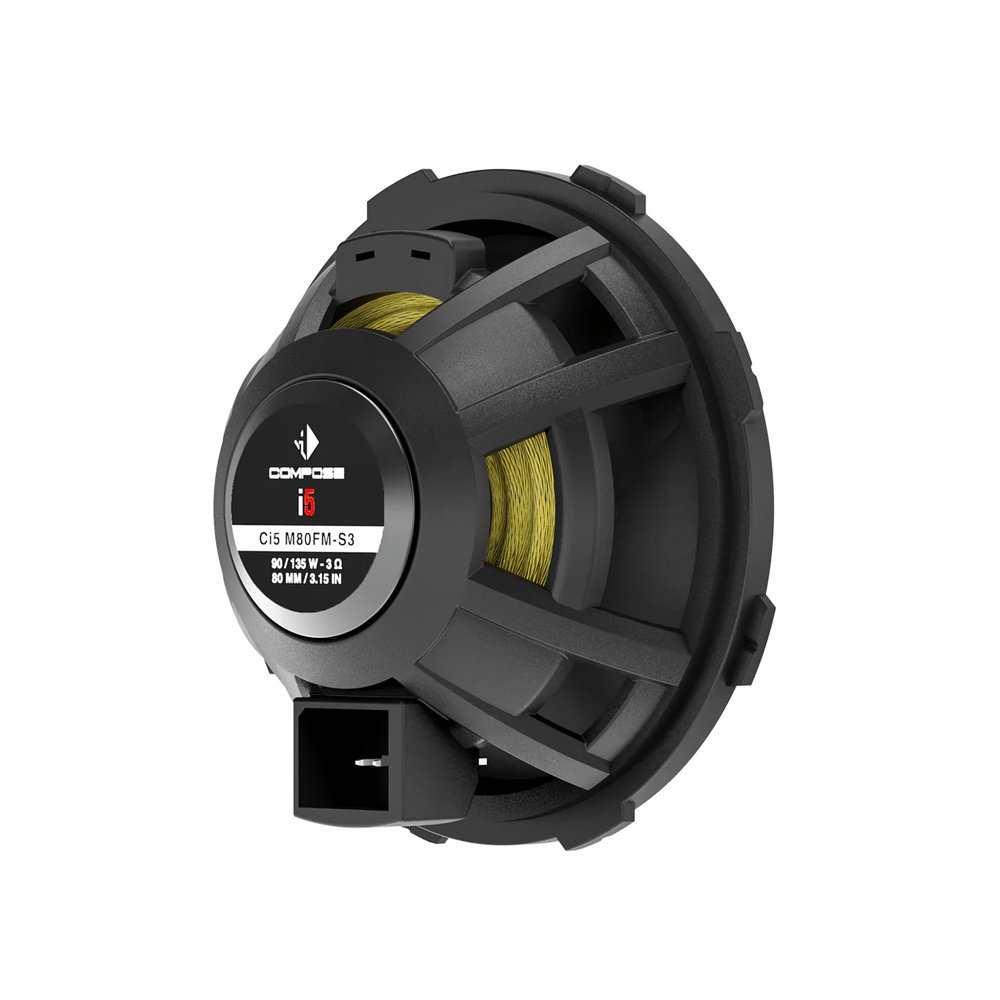 Helix Compose i5 Ci5 M80FM-S3 Midrange Speakers 3" (80mm) Flex Mount 90W RMS - Image 3