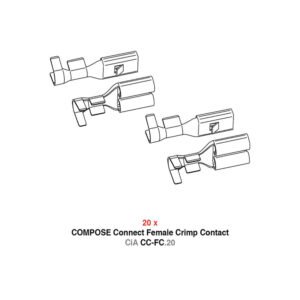 HELIX CiA CC-FC.20 Female Crimp Contact Kit