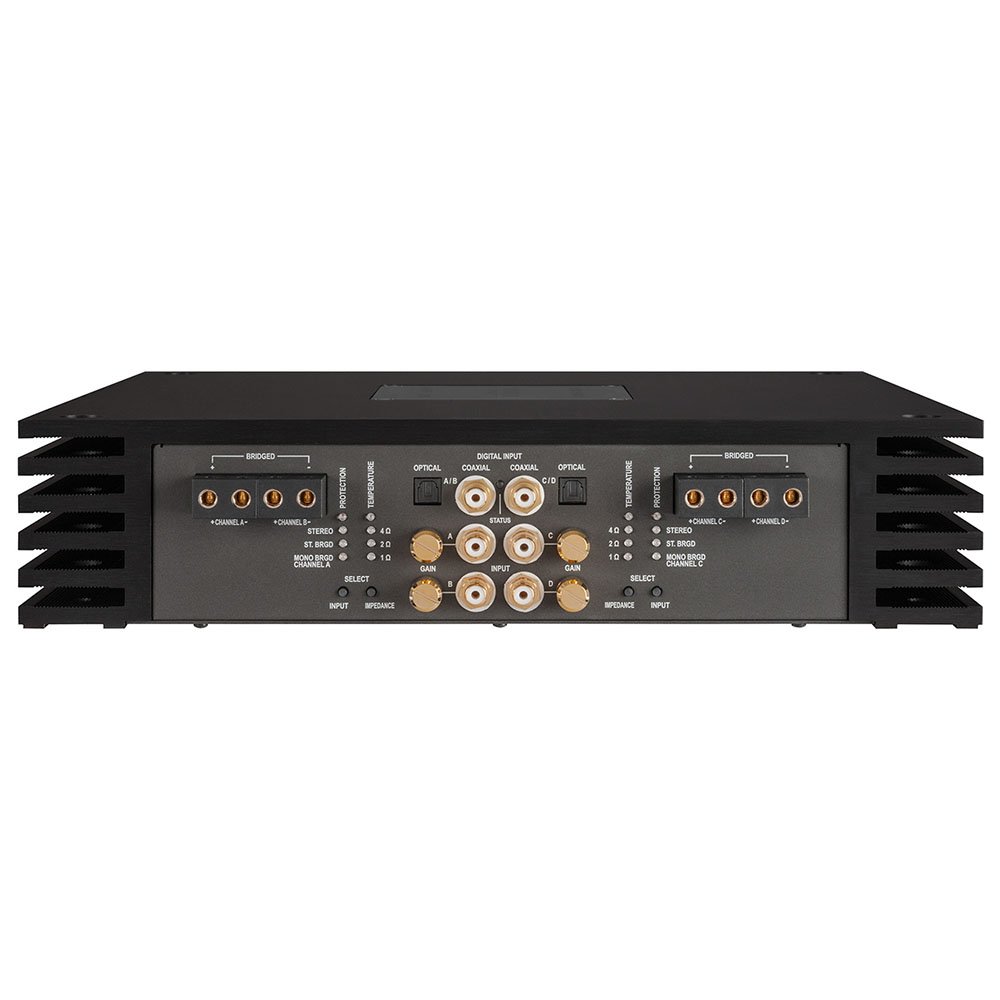 BRAX MX4 PRO Black High End 4 Channel Car Amplifier - Image 3