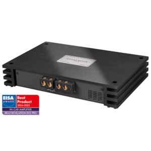 BRAX RX2 PRO High End 2 Channel Car Amplifier Black Analog Input