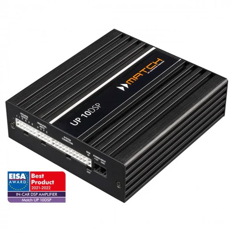 Match UP 10DSP 10 Channel Universal Upgrade Car Amplifier with Integrated DSP