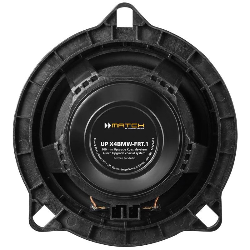 Match UP X4BMW-FRT.1 - 4" Coaxial Speaker For BMW 1, 2, 3, 4, 5, X Series - Image 4